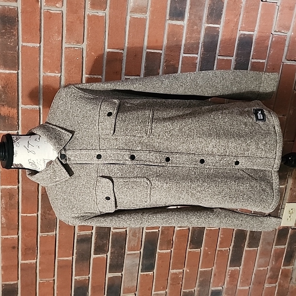 Eddie Bauer Sweater Fleece Shacket Mens NWT